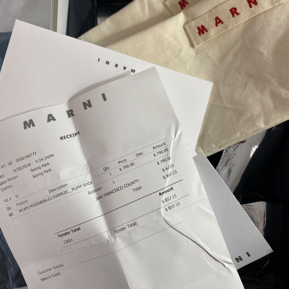 Marni Silver Loafer Heels - Picture 5 of 6